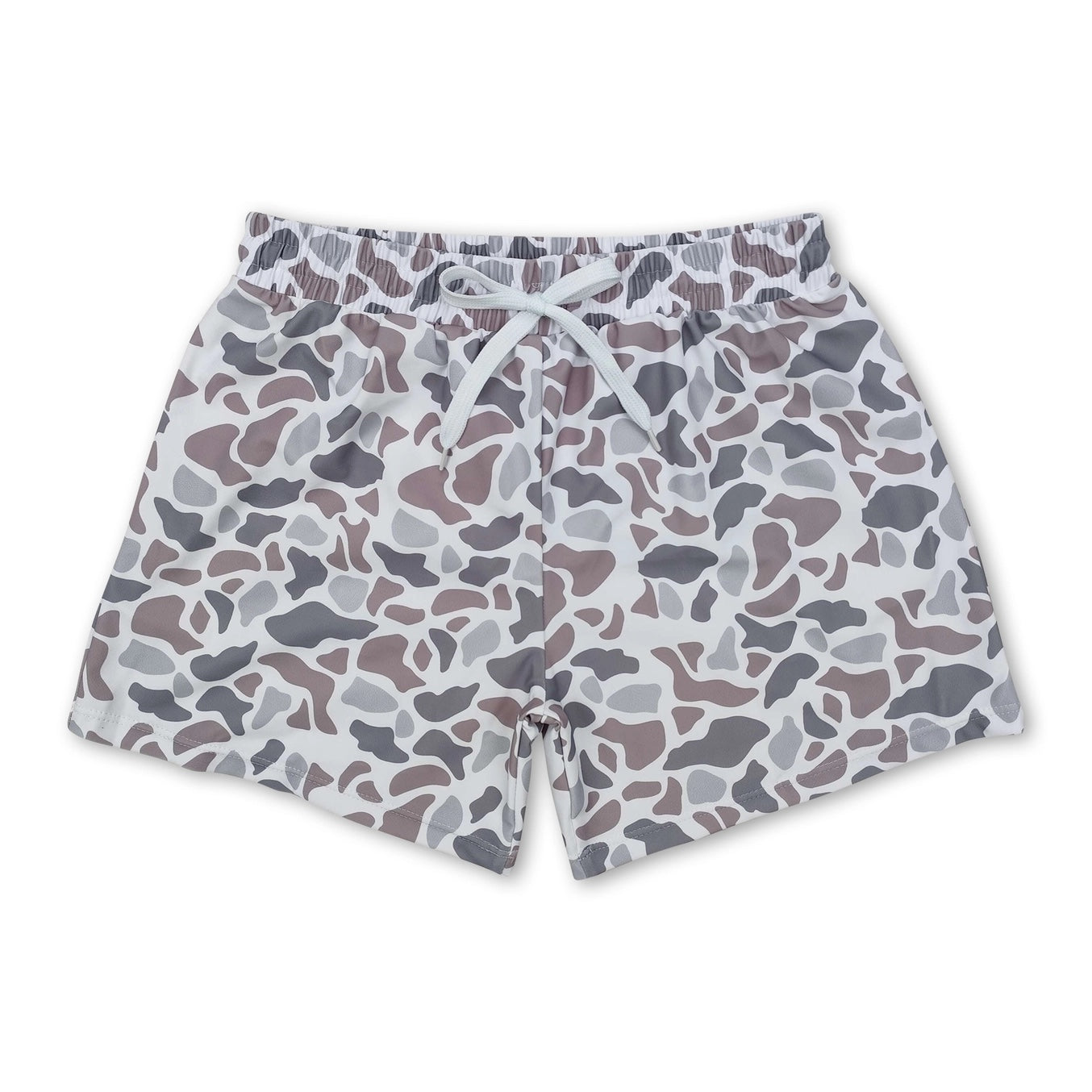 Kids Camo Swim Shorts